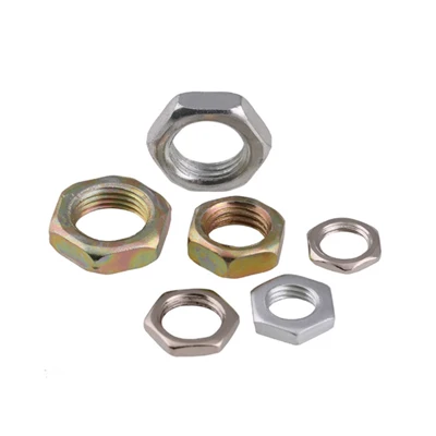 DIN 439 Hex Thin Nut Onye nrụpụta Profaịlụ dị ala Jam Nut Supplier DCS Screws